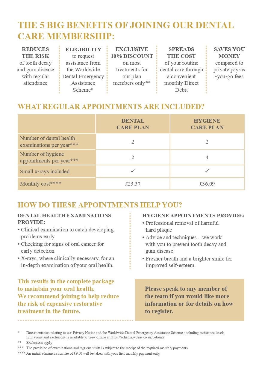 Fees 20 Dental Hygiene care plan page 0002